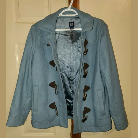 Gap Wool Blend Duffle Coat - Picture 3 of 7